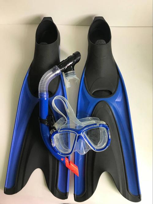 潜水套装 3 件面具鳍浮潜套装